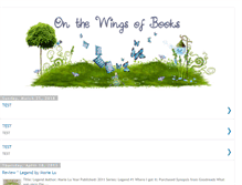 Tablet Screenshot of onthewingsofbooks.com